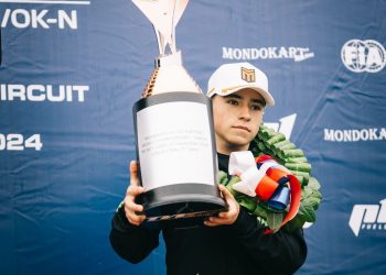 James Anagnostiadis finished second in the World Karting Title