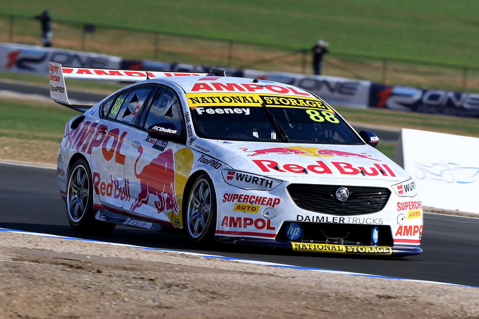 Broc Feeney at One Raceway in the #88 Holden ZB Commodore.