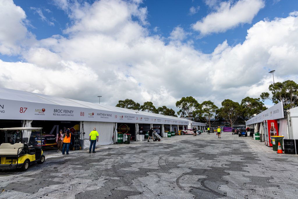 The Supercars paddock at the 2024 Formula 1 Australian Grand Prix. Image: InSyde Media