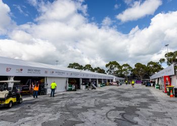 The Supercars paddock at the 2024 Formula 1 Australian Grand Prix. Image: InSyde Media