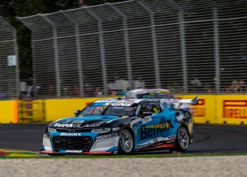 Nick Percat returned to the Supercars winner's circle. Image: InSyde Media