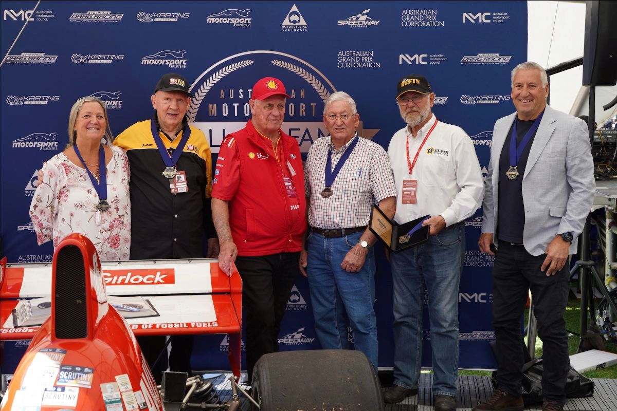 The Australian Motorsport Hall of Fame has five new inductees