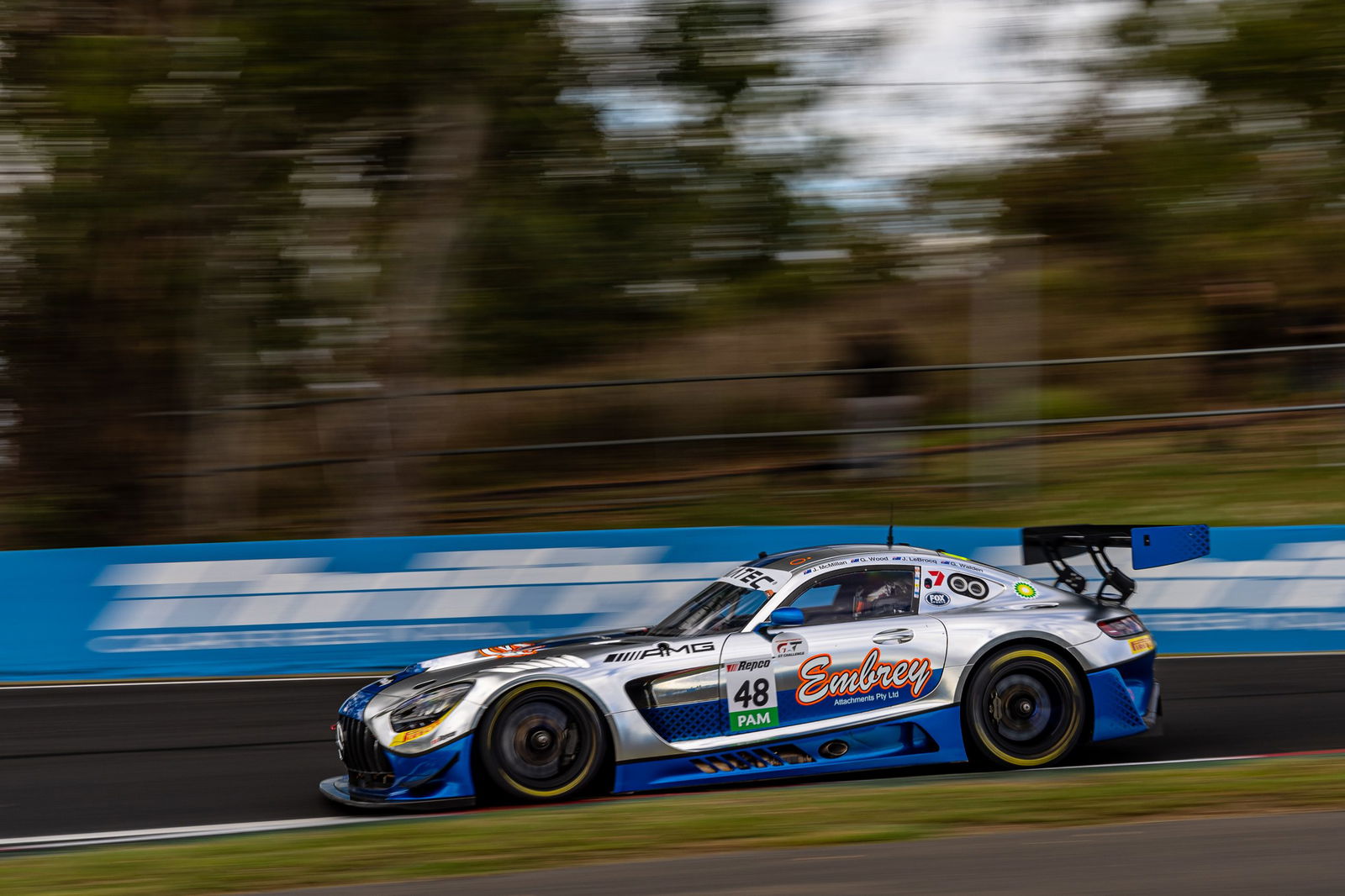 M-Motorsport Mercedes tops Bathurst 12 Hour Practice 4
