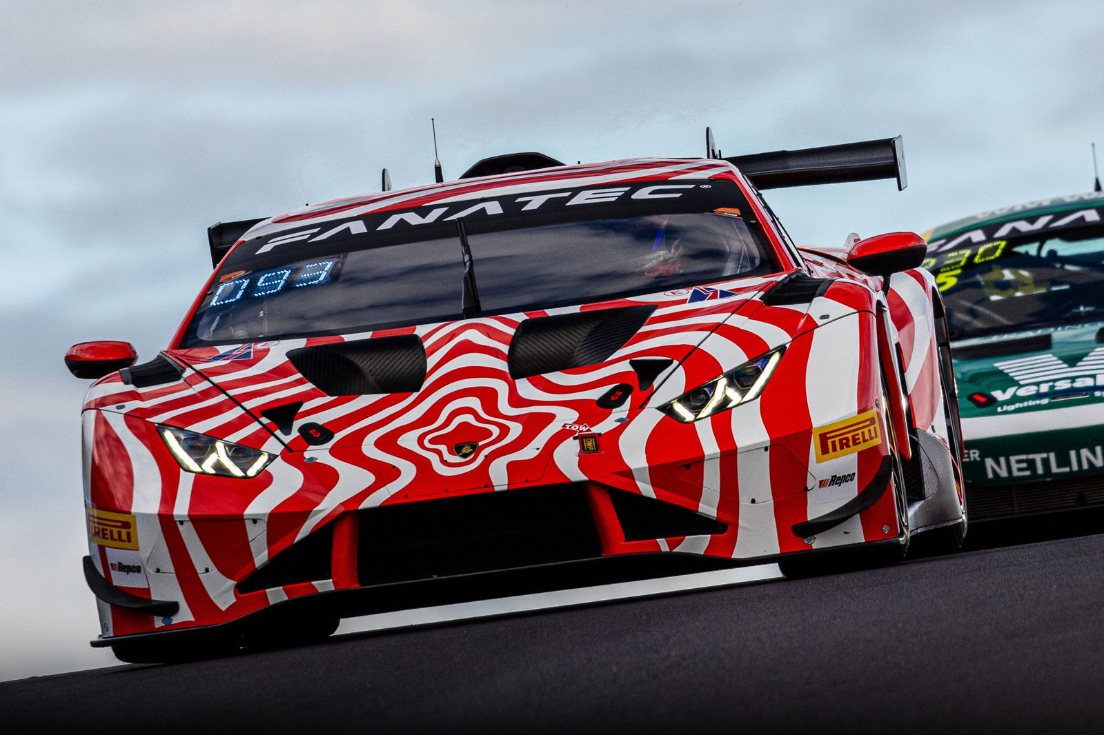 The Wall Racing Lamborghini Huracan GT3 EVO II. 