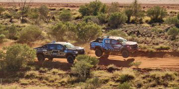 The Ford and Chevrolet doing battle in the desert. Image: BrettHemmings.com