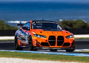 Ryder Quinn was fastest in Practice 1 of Monochrome GT4. Image: Supplied