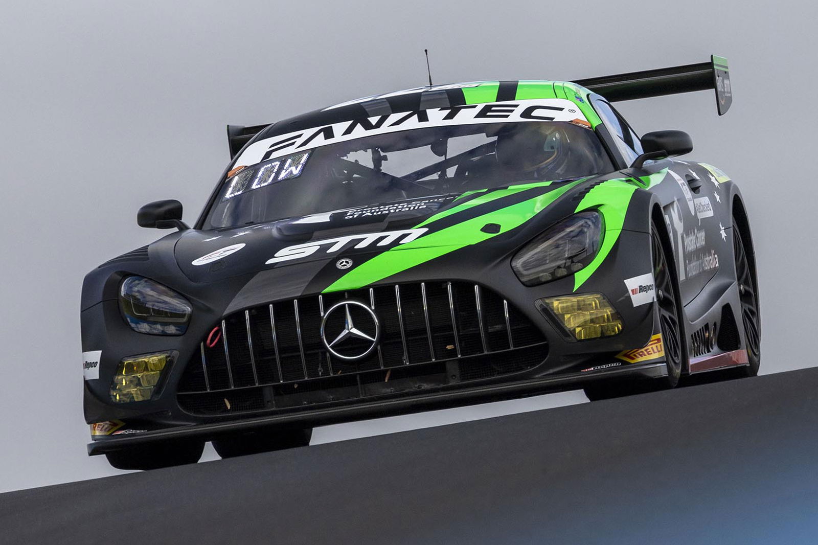 The Scott Taylor Motorsport Mercedes-AMG GT3 as raced in the 2024 Bathurst 12 Hour.