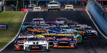 Action from February's Bathurst 500