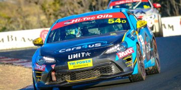 Drivers Robotham, Buckley and Wood will be out for another class win in the BPRO-entered Toyota 86. Image: Supplied