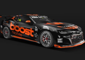 A render of the Boost Mobile Camaro.