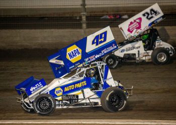 Brad Sweet took victory at Perth Motorplex. Image: Richard Hathaway Photography