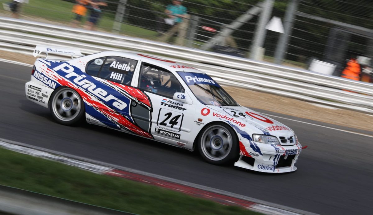 Jake Hill won all four races in a Nissan Primera. Picture: Super Touring Register