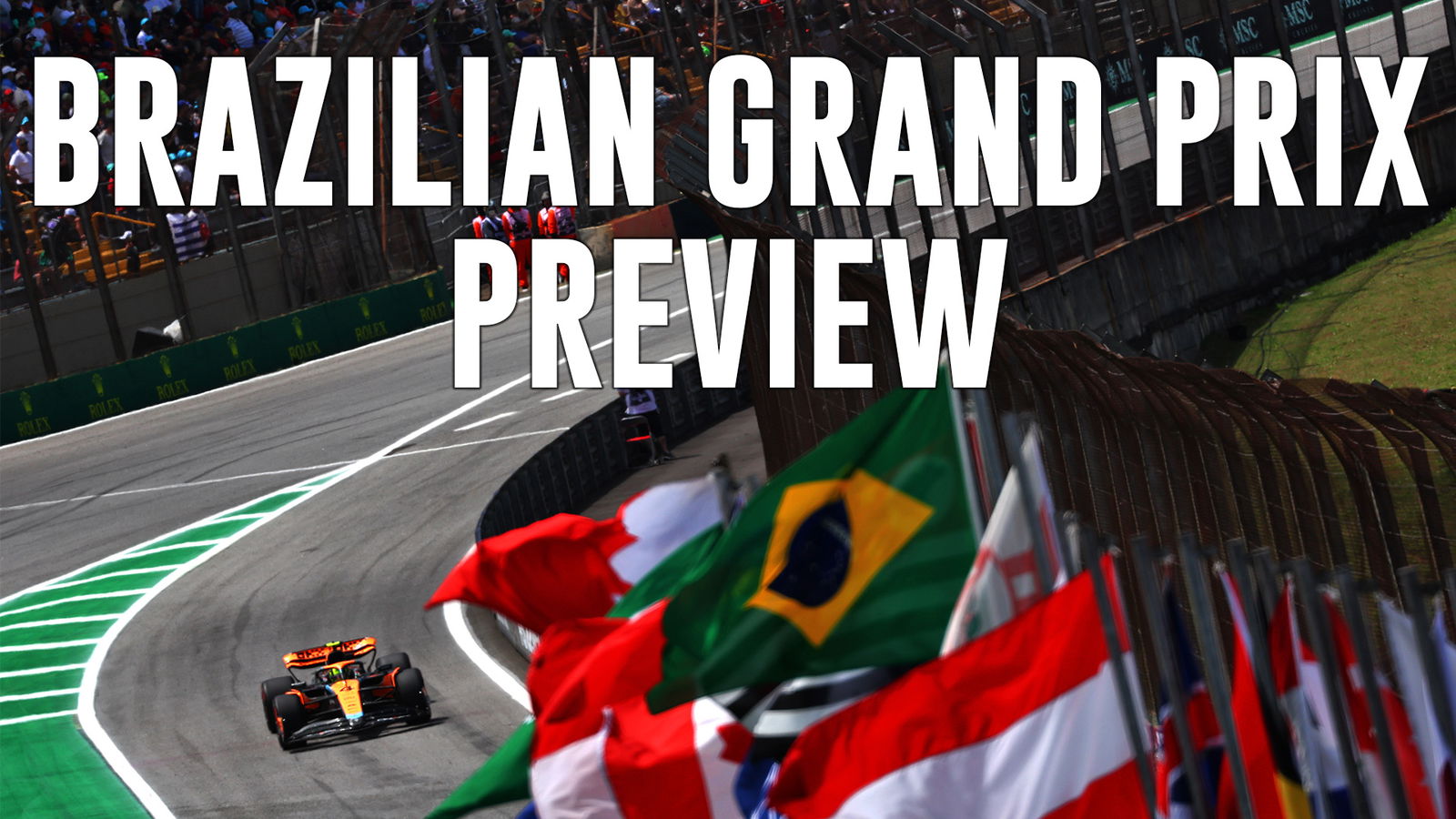VIDEO: McLaren vs Ferrari as the F1 title fight reaches Brazil