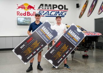 Jamie Whincup and Will Brown