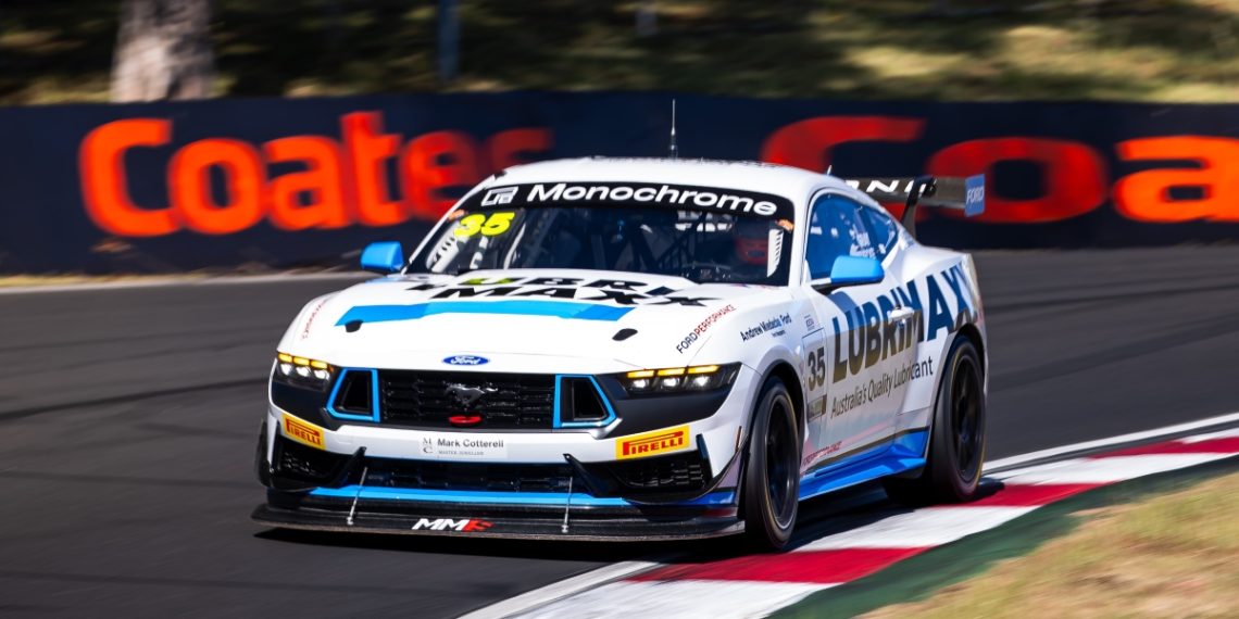 A bookend result for George Miedecke and Rylan Gray in Monochrome GT4 Australia with the first and last race of the season. Image: GT4 / Jack Martin