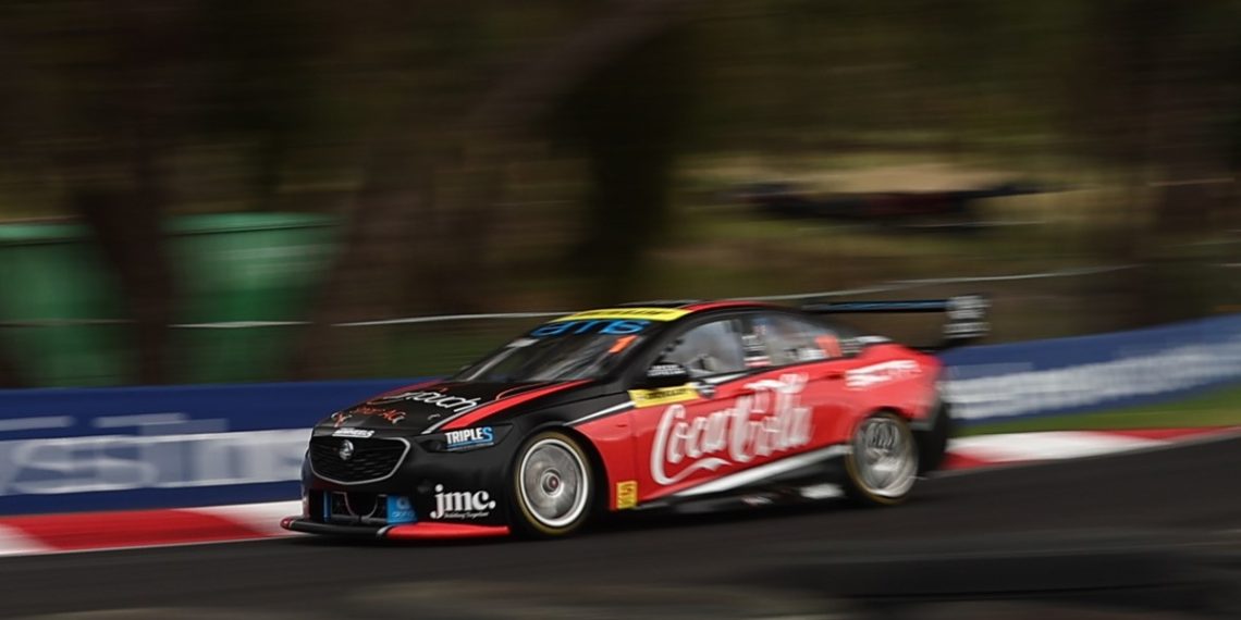 Kai Allen grabbed the lead before the end of the first lap and won Race 2 of Dunlop Super 2. Image: InSyde Media
