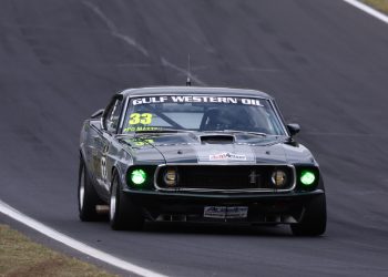 Steve Johnson comfortably won the first TCM race and was second in the next. Image: InSyde Media