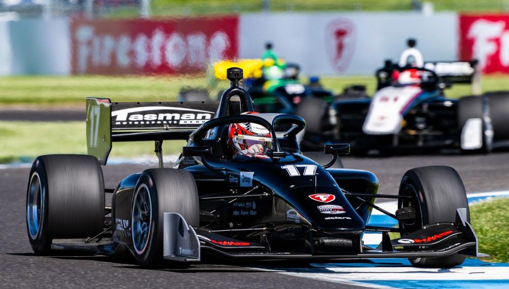 Callum Hedge at Indianpolis Motor Speedway. Image: Karl Zemlin