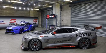 The Gen3 Supercars prototypes as launched at the 2021 Bathurst 1000. Image: Supplied
