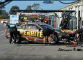 Supercars testing at Winton