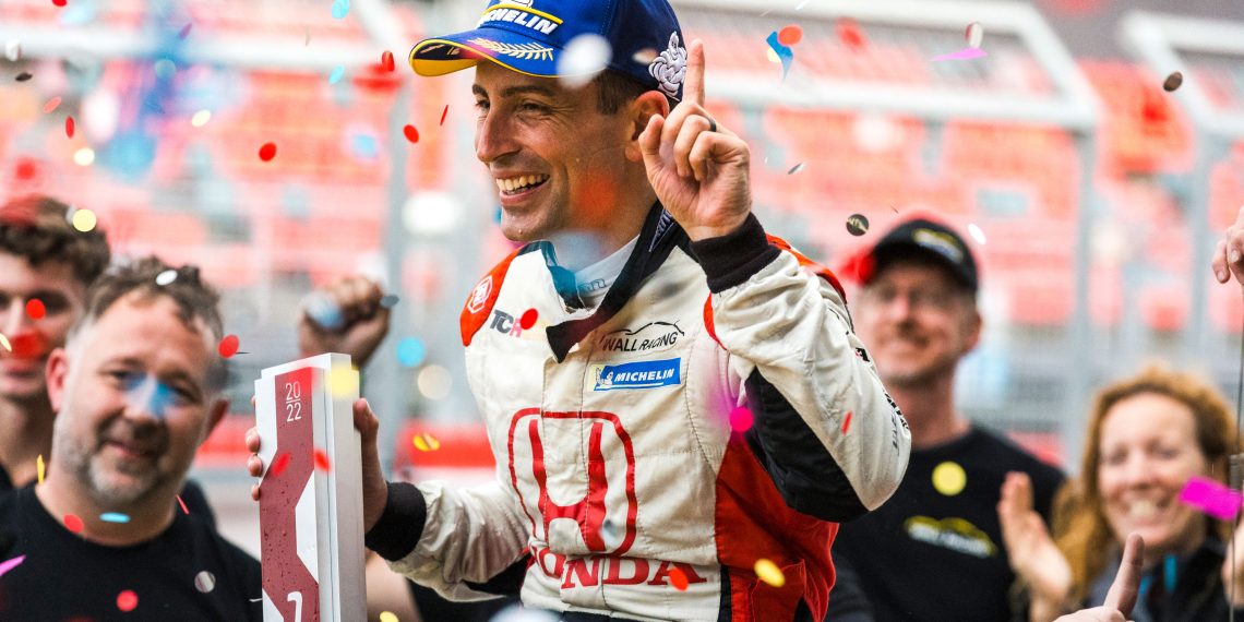 Tony D'Alberto took Honda to the 2022 TCR Australia title. Image: Jack Martin / Supplied