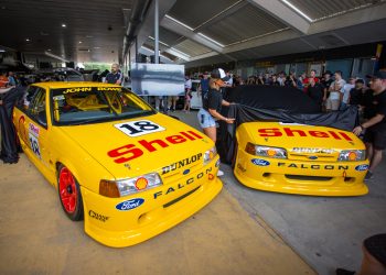 The DJR cars unveiled in Canberra. Image: Canberra Festival of Speed