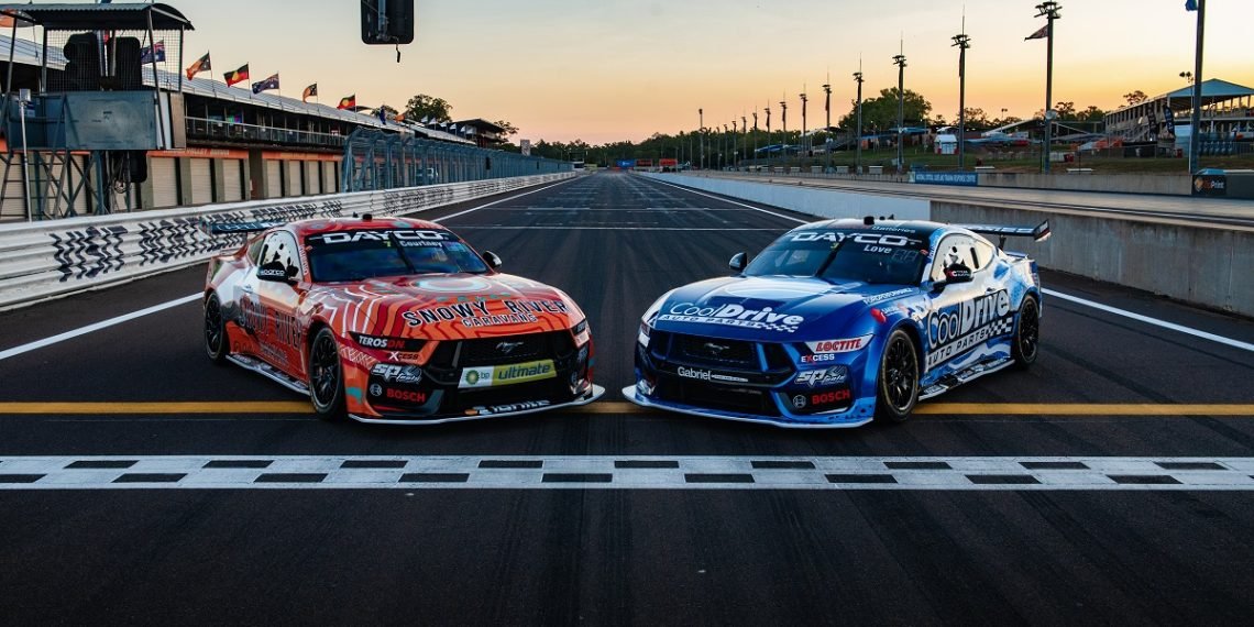 The Blanchard Racing Team's Indigenous liveries. Image: Supplied