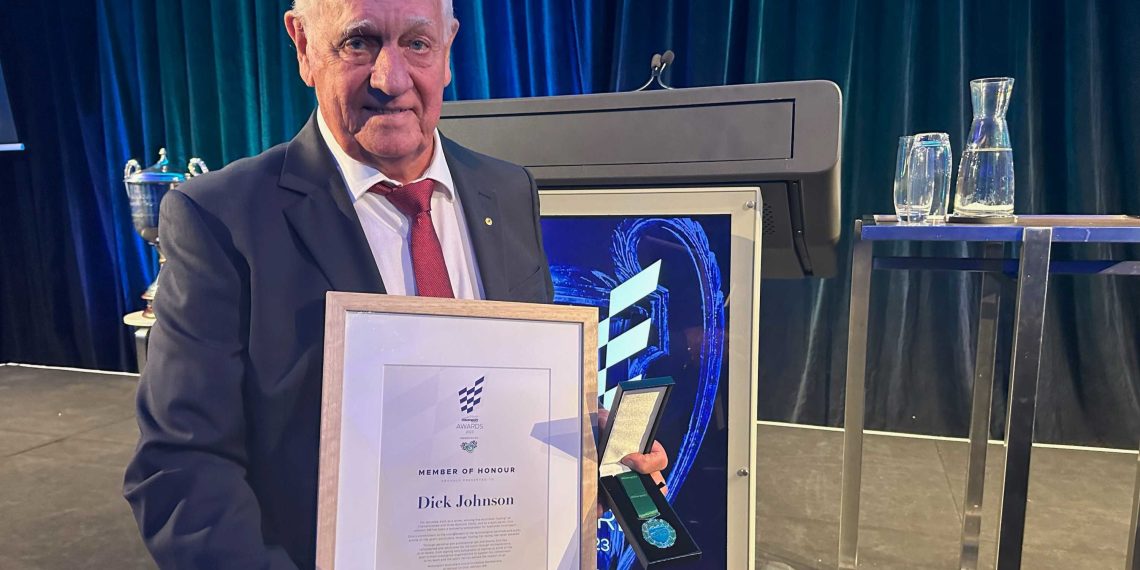 Dick Johnson is now a Motorsport Australia Member of Honour. Image: Speedcafe