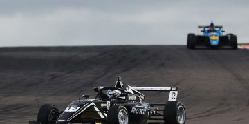 Alex Ninovic had two top threes at Donington and sits second in British F4.