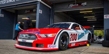 Josh Webster is with Dream Racing Australia for a second season in the ex-Owen Kelly Mustang. Image: Supplied