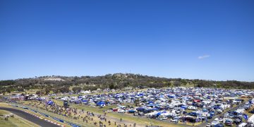 Renewals for Bathurst campsites are setting records, according to Supercars. Image: Supplied