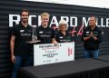 Australian visitor, Ean Eyckmans accepts the Richard Mille Young Driver Shootout win