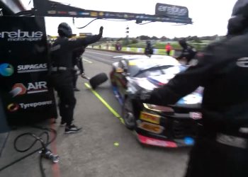 Erebus found trouble in the Sandown 500 warm-up