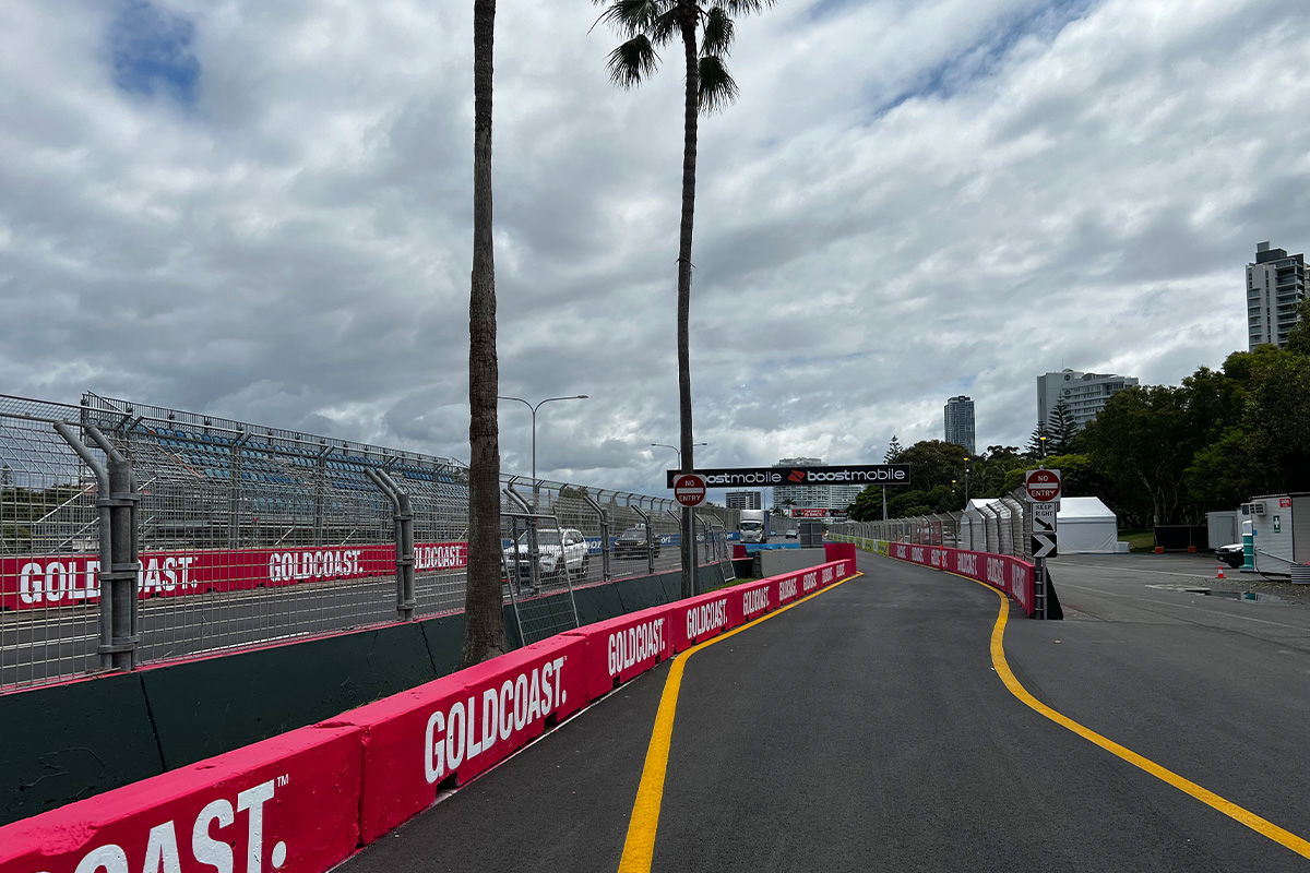 GALLERY: Gold Coast 500 track build