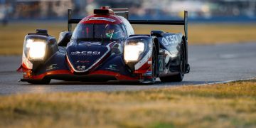 The #22 United Autosports LMP2 of Daniel Goldburg, Paul Di Resta, James Allen, Rasmus Lindh.