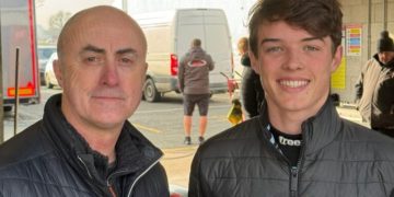 David Brabham will be in Aussie Patrick Heuzenroeder in his 2024 United Kingdom season endeavours. Image: Supplied