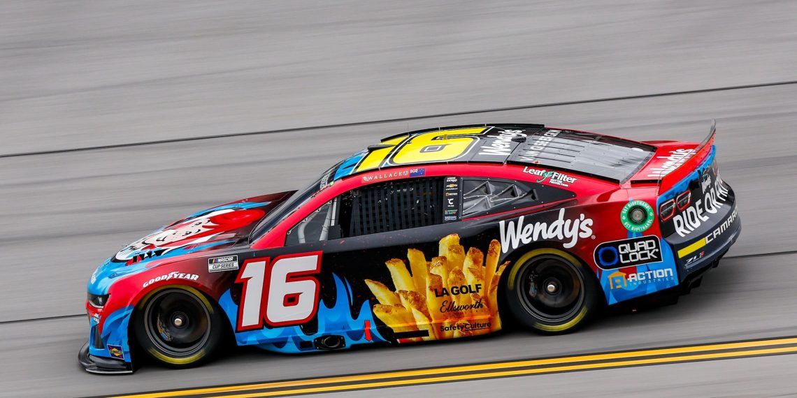 Shane van Gisbergen in NASCAR Cup Series Qualifying at Talladega. Image: Shane van Gisbergen X