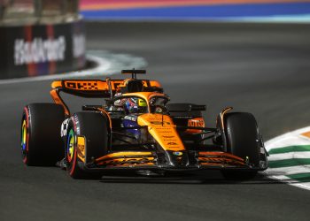 Oscar Piastri qualified fifth for the Saudi Arabian Grand Prix. Image: McLaren