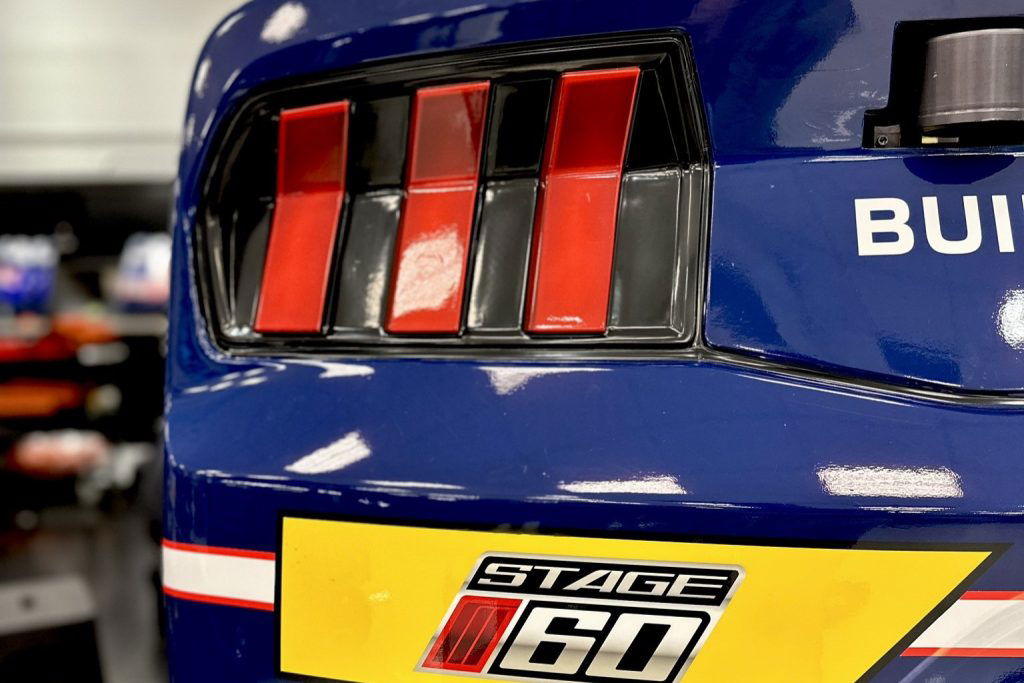 Cam Waters will drive the 'Stage 60' RFK Mustang in his NASCAR Cup Series debut at Sonoma. Image: Stage 60 X