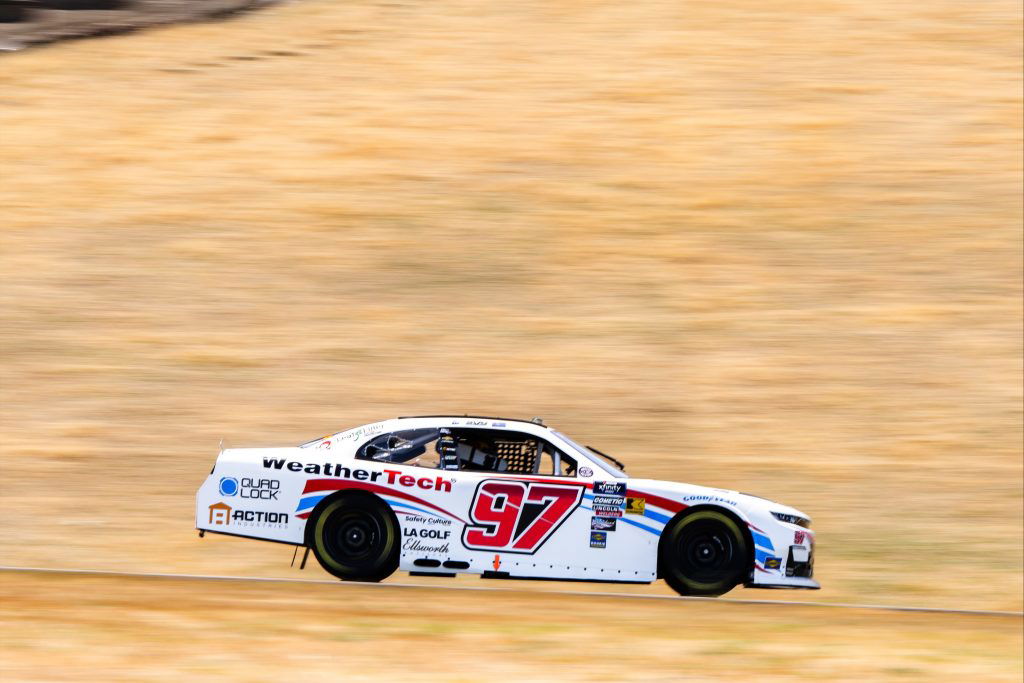 Shane van Gisbergen Sonoma Practice, 2024 Fri Jun 7. Image: NASCAR Xfinity Series X