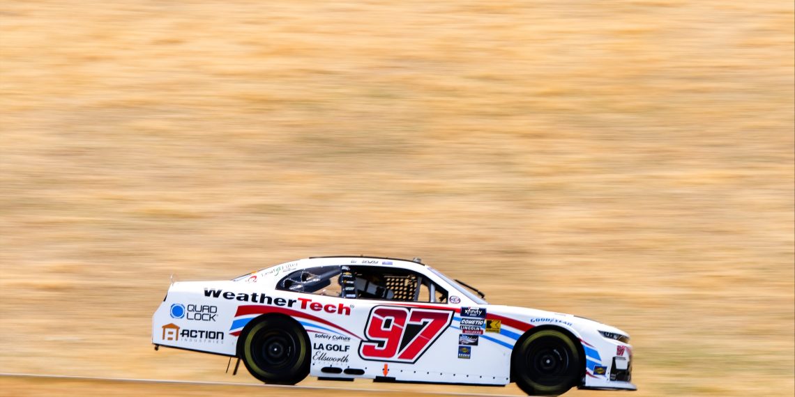 Shane van Gisbergen Sonoma Practice, 2024 Fri Jun 7. Image: NASCAR Xfinity Series X