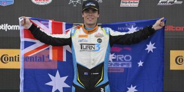 USF Pro 2000 driver Lochie Hughes.