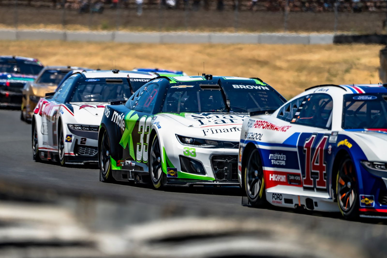 Will Brown at Sonoma Raceway in the NASCAR Cup Series.