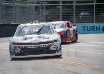 Shane van Gisbergen, #97 Kaulig Racing Chevrolet, NASCAR Xfinity Series, Chicago, July 2024. Image: Kaulig Racing X