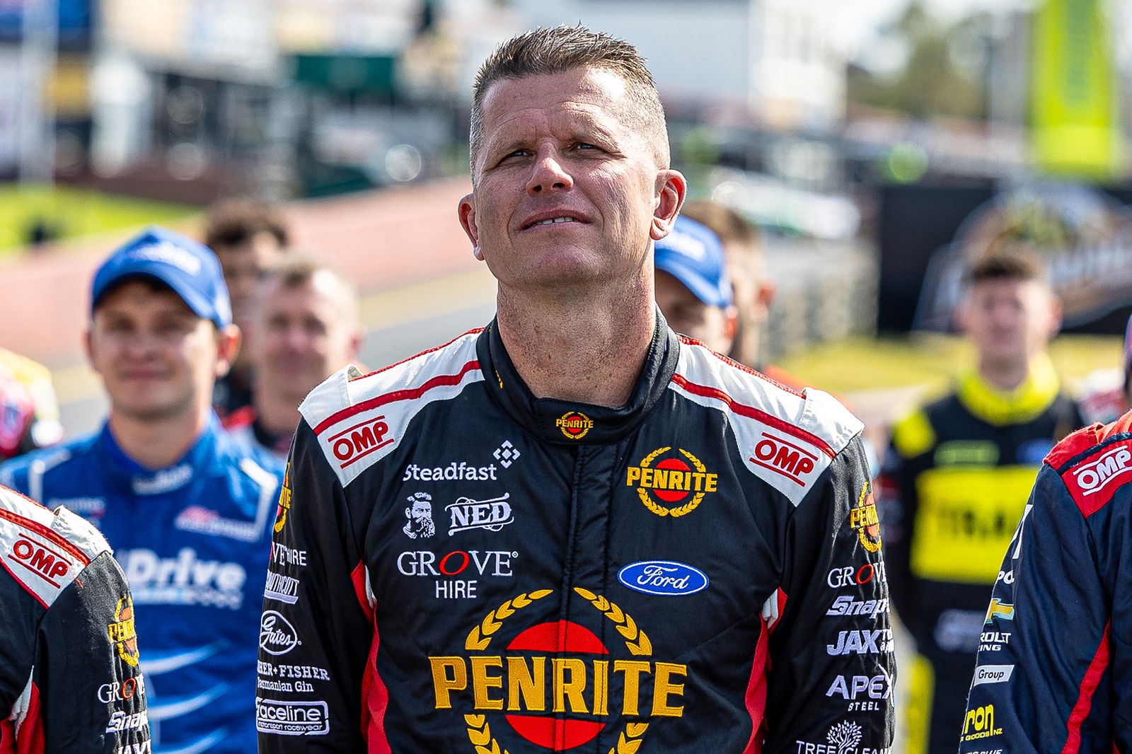 El copiloto de Penright Racing, Garth Tander.