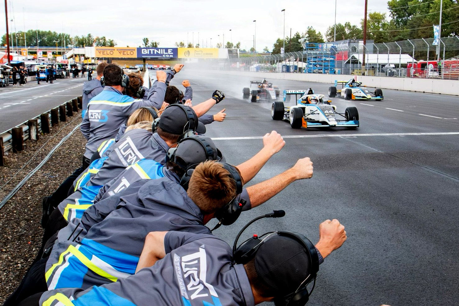 Lochie Hughes won the 2024 Indy Pro 2000 title with Turn 3 Motorsports.