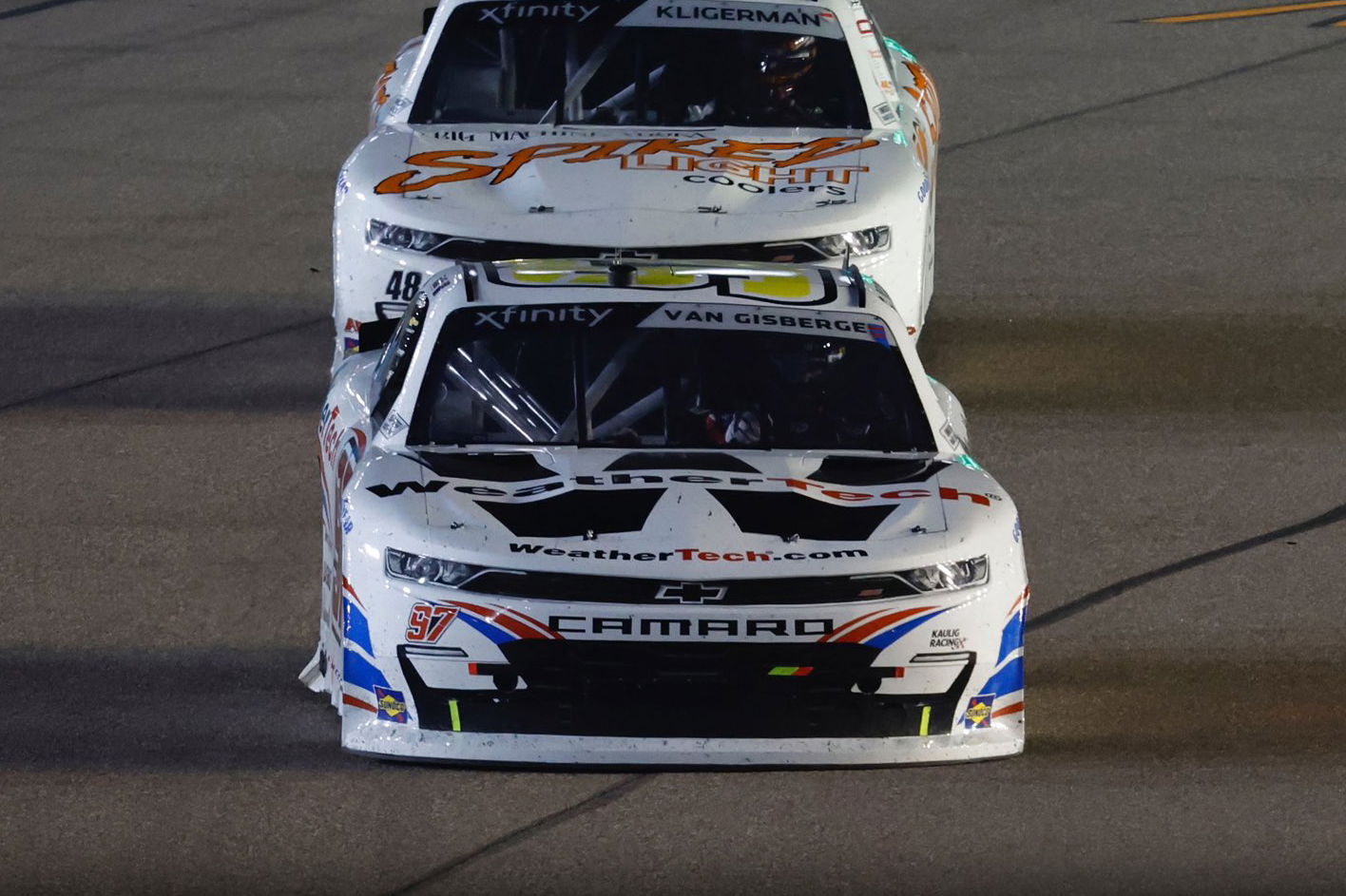 Shane van Gisbergen in the #97 Kaulig Racing Chevrolet Camaro.