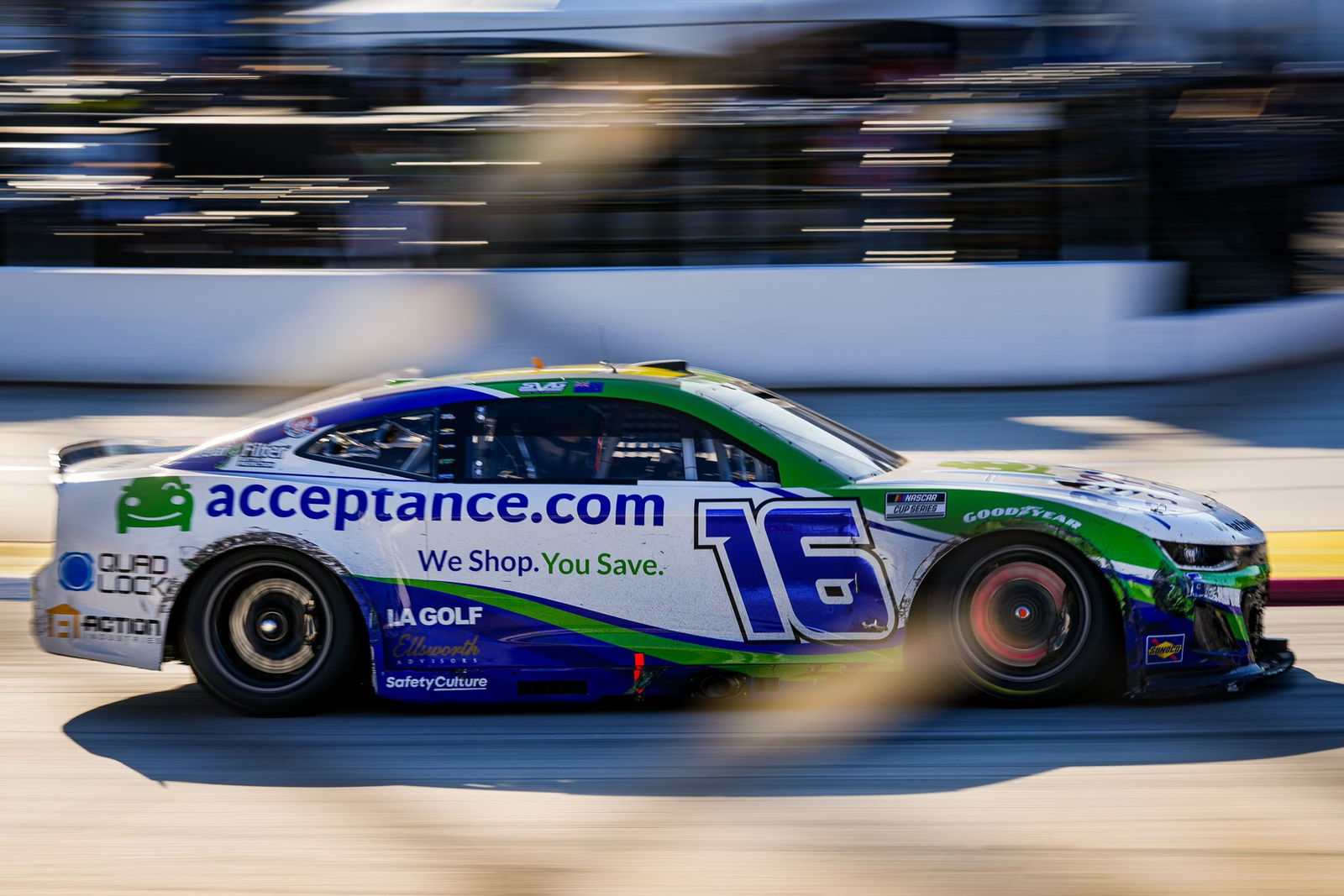 Shane van Gisbergen at Martinsville Speedway.