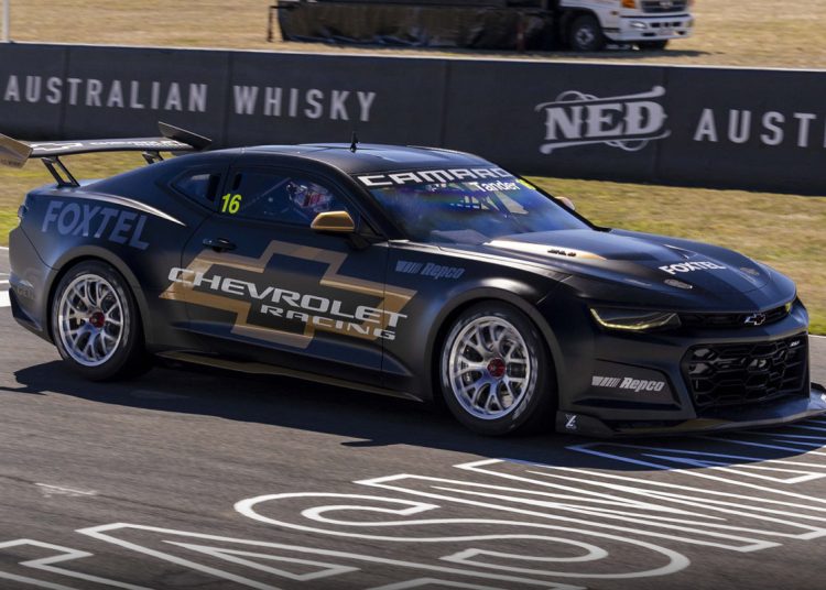 The Gen3 Camaro during testing
