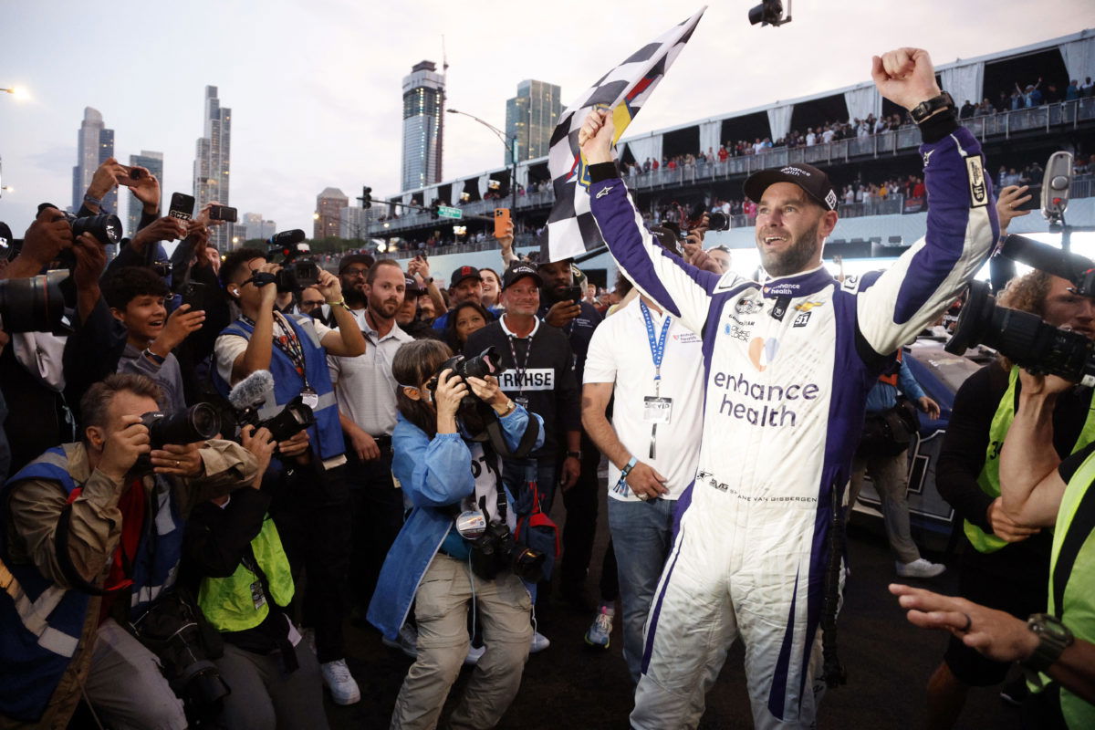 Could Shane van Gisbergen be on his way to NASCAR thanks in part to Kevin Harvick? Image: Sean Gardner/Getty Images